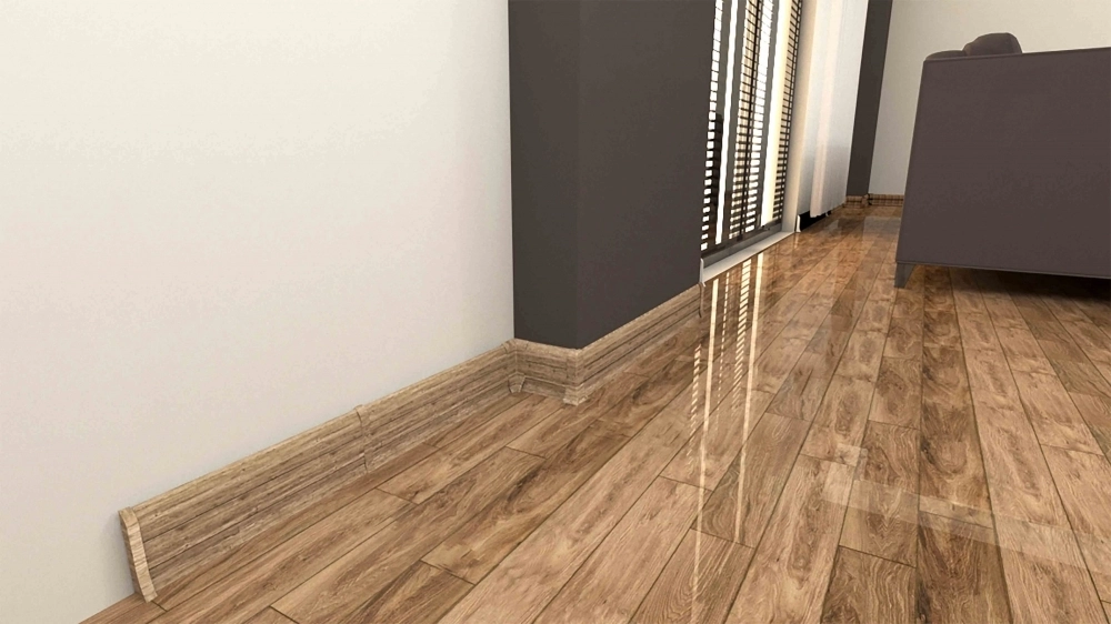 6-9 cm pvc plastik siyahsüpürgelik
